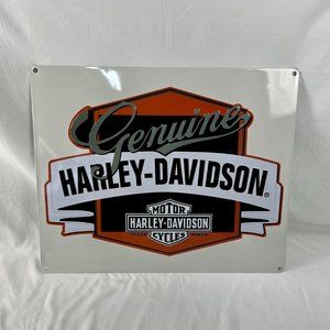 Harley-Davidson Motorcycles Genuine Tin/Metal Sign Ande Rooney 17"x14"